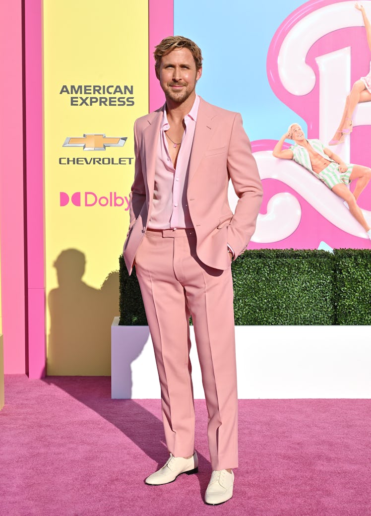 Ryan Gosling attends the World Premiere of "Barbie" 