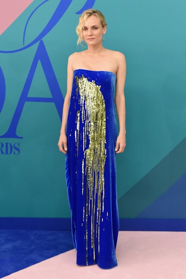 Diane Kruger attends the 2017 CFDA Fashion Awards 