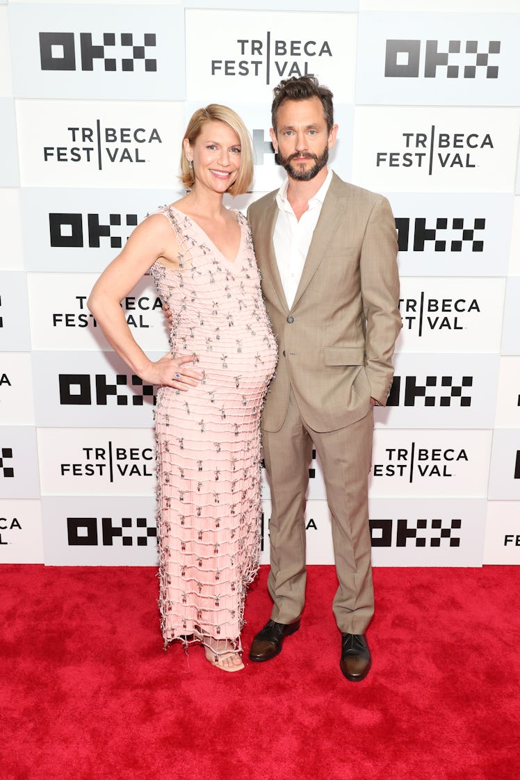 Claire Danes and Hugh Dancy attend the "Full Circle" premiere during the 2023 Tribeca Festival.