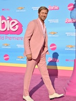 LOS ANGELES, CALIFORNIA - JULY 09: Ryan Gosling attends the World Premiere of "Barbie" at Shrine Aud...