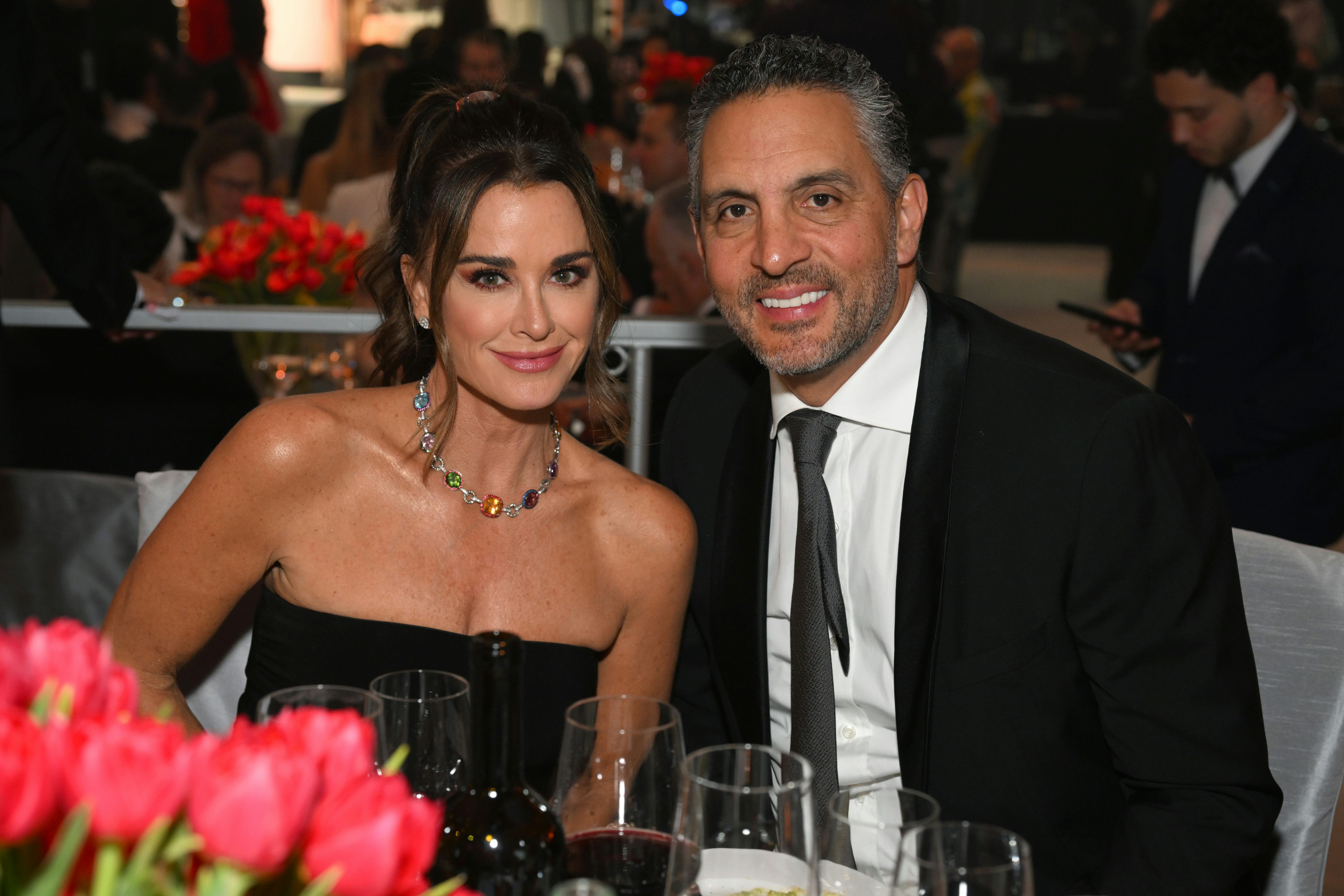 WEST HOLLYWOOD, CALIFORNIA - MARCH 12: Kyle Richards and Mauricio Umansky attend the Elton John AIDS&hellip;