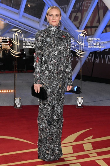 Diane Kruger Wears Oscar De La Renta At Cannes Film Festival