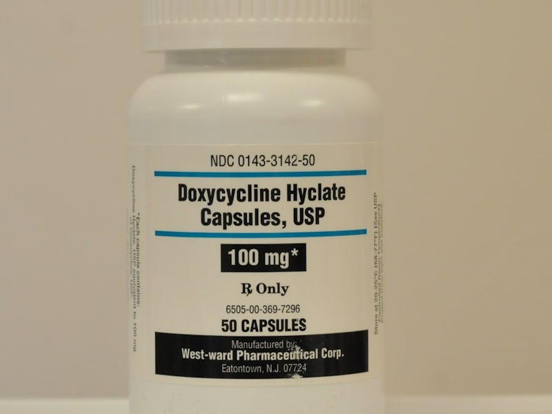 Generic Drug Price Increase. Photo by Bill Uhrich  1/29/2015Doxycycline Hyclate Capsule (Photo By Me...