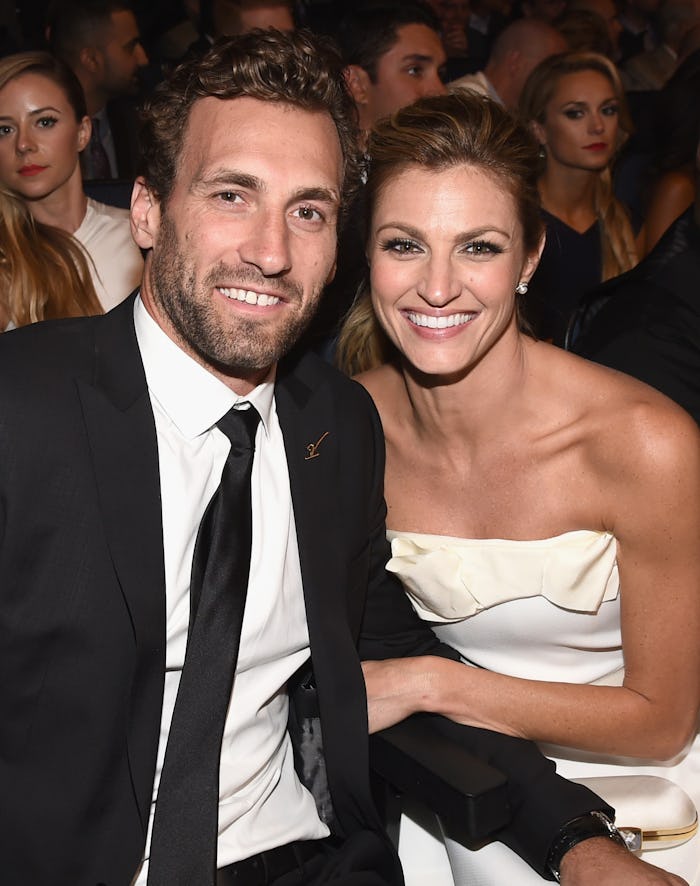 LOS ANGELES, CA - JULY 16: NHL player Jarrett Stoll (L) and sportscaster Erin Andrews attend The 20...