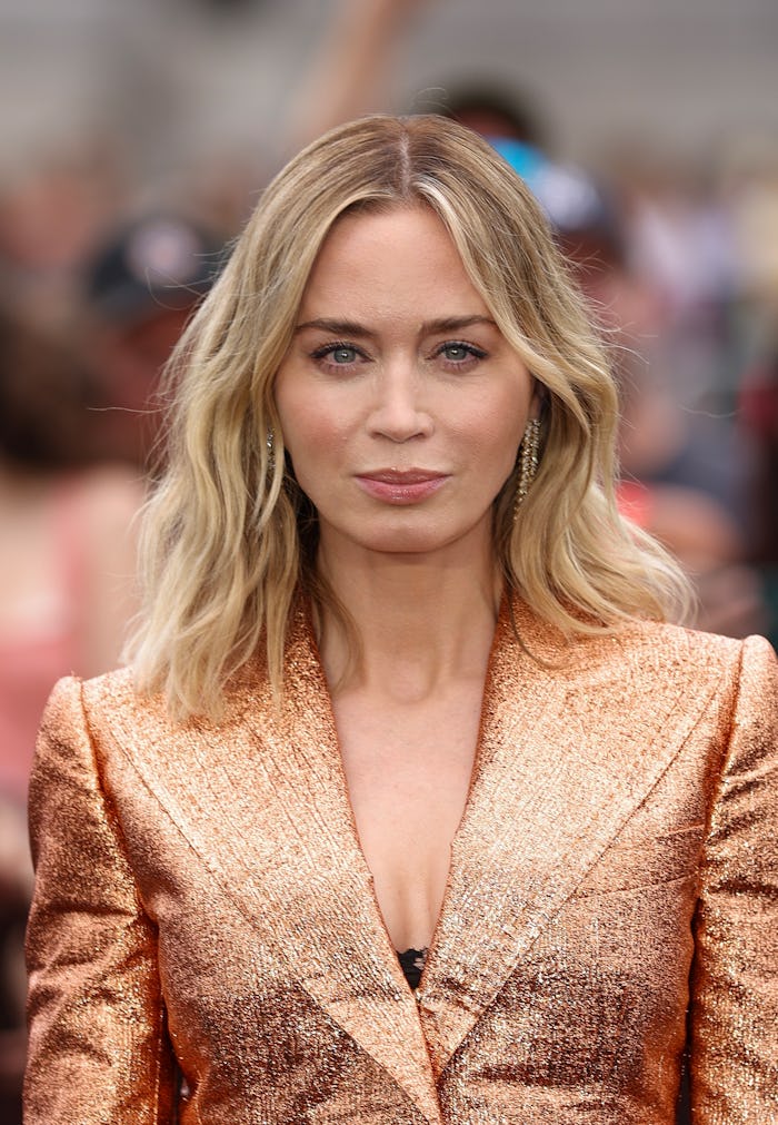 Emily Blunt is taking a break from acting.