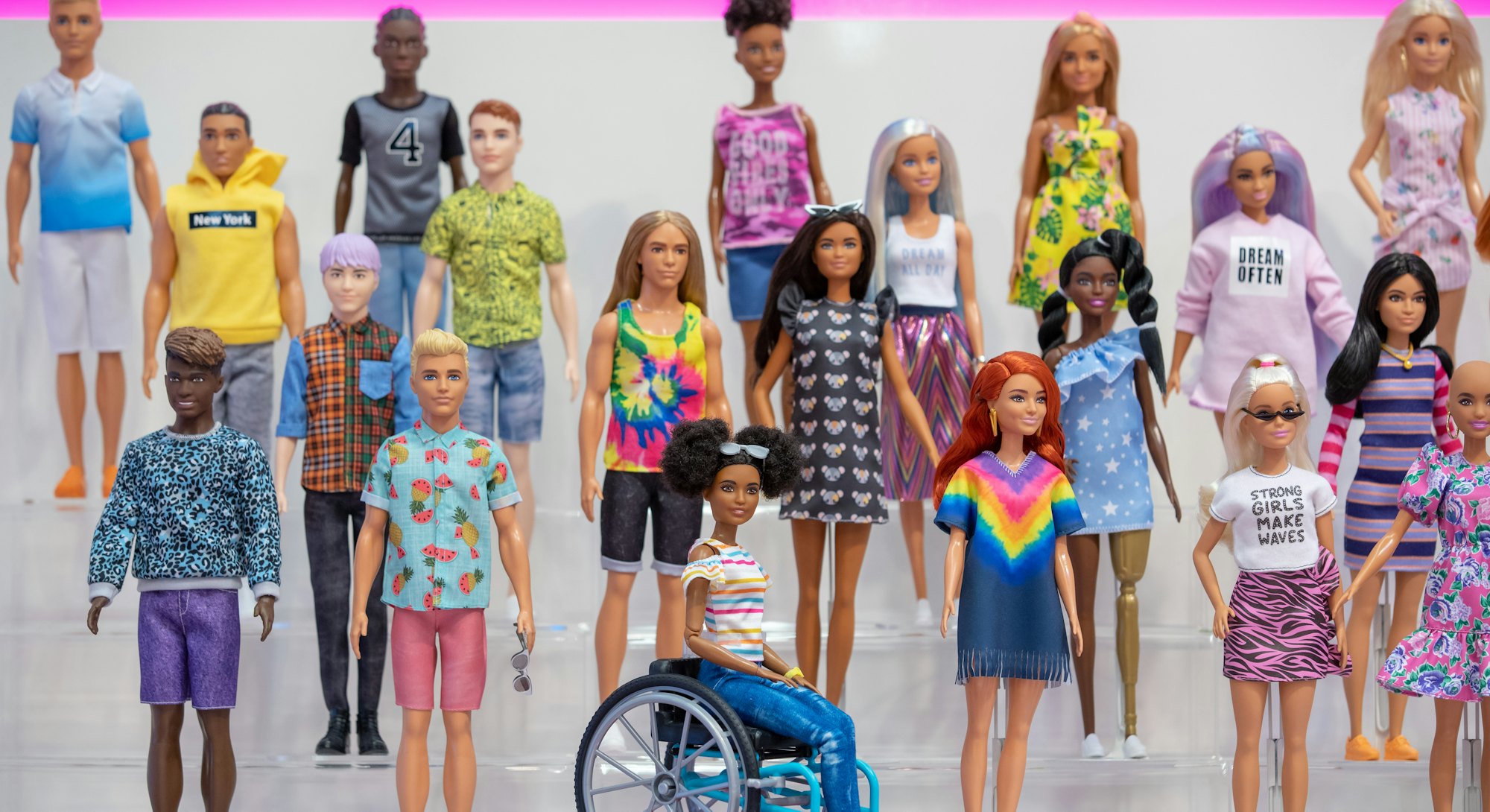 Most iconic Barbies from the last 64 years.