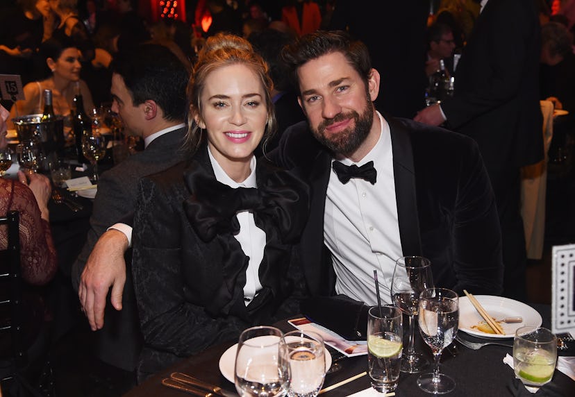 NEW YORK, NY - FEBRUARY 17: Emily Blunt and John Krasinski attend the 71st Annual Writers Guild Awa…