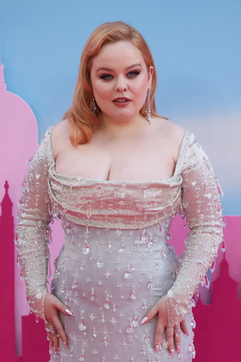 Nicola Coughlan attends the "Barbie" European Premiere