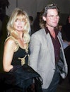 Married actors Goldie Hawn and Kurt Russell, circa 1992.  (Photo by Kypros/Getty Images)