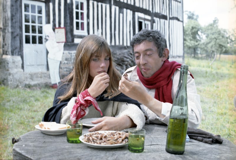 Jane Birkin and Serge Gainsbourg 