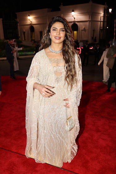 Priyanka Chopra wore Wore Miss Sohee Couture @ Bulgari Mediterranea High  Jewelry Event