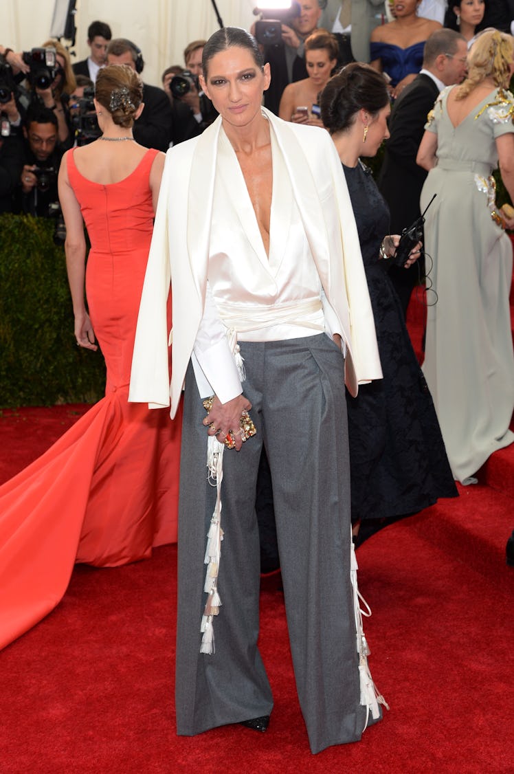 Jenna Lyons attends the "Charles James: Beyond Fashion" Costume Institute Gala