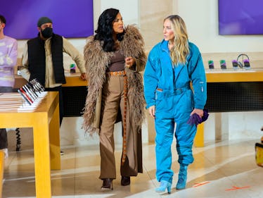 Sarita Choudhury and Sarah Jessica Parker