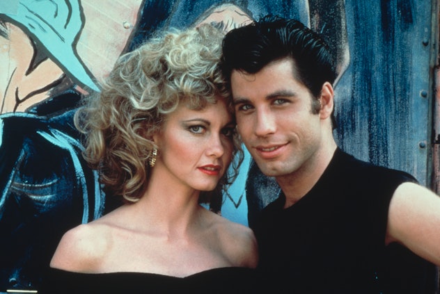 Australian singer and actress Olivia Newton-John and American actor John Travolta as they appear in ...