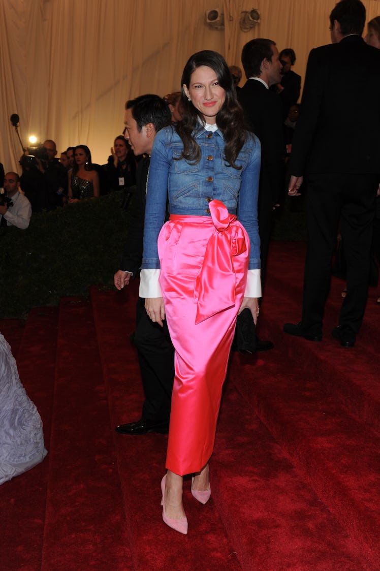 Jenna Lyons attends the Metropolitan Museum of Art’s 2012 Costume Institute Gala