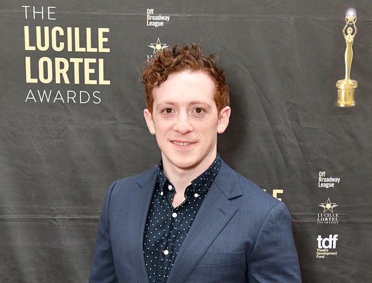 NEW YORK, NEW YORK - MAY 01: Ethan Slater attends the 37th Annual Lucille Lortel Awards at NYU Skirb...