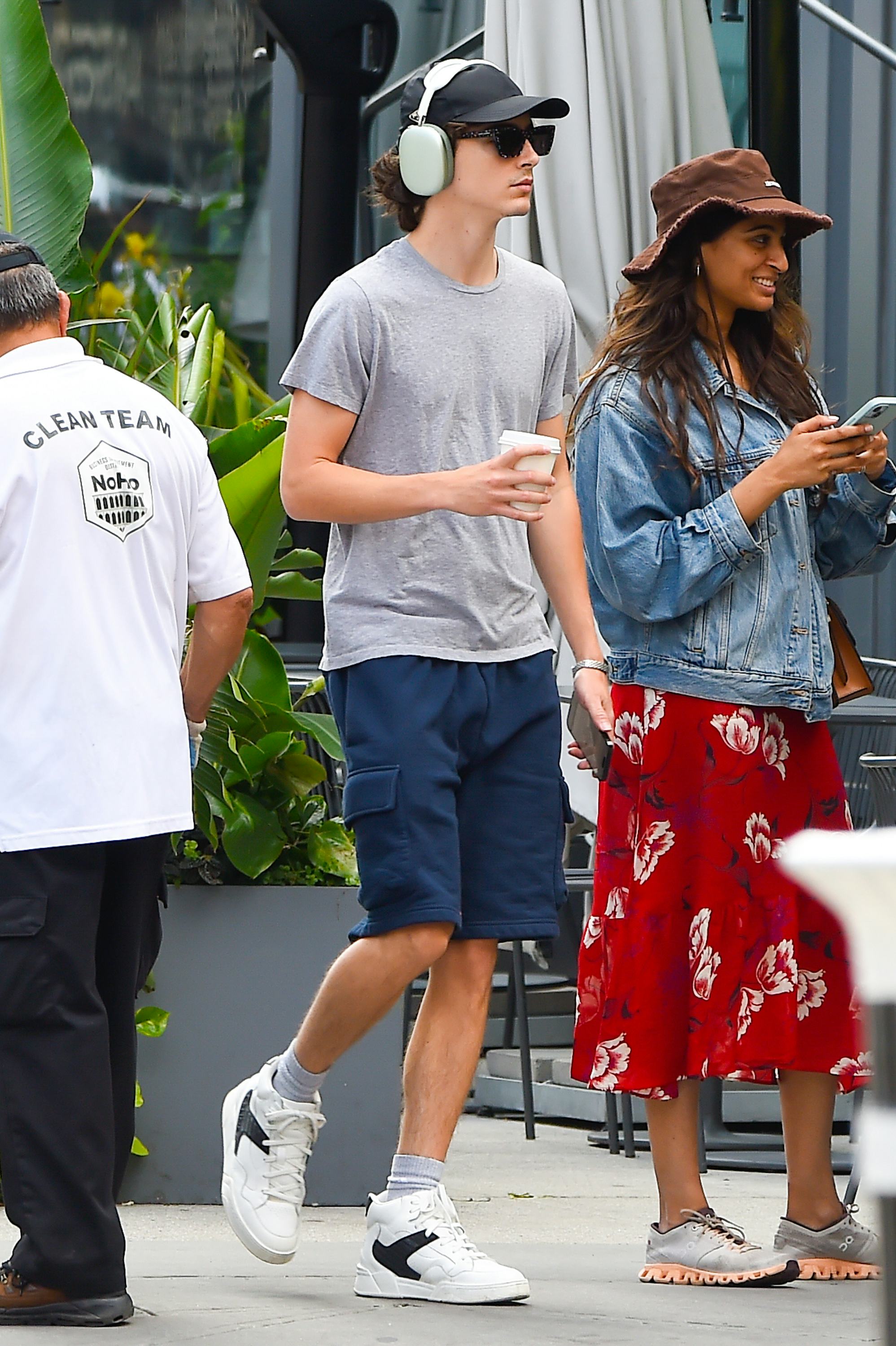 Timothée Chalamet's Baggy Shorts Era Is Inspired By Adam Sandler