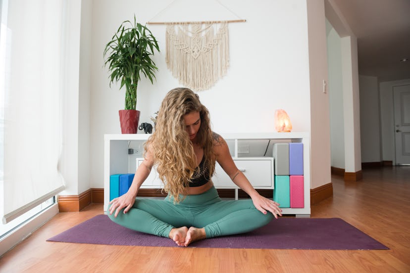 Common butterfly pose mistakes to avoid.