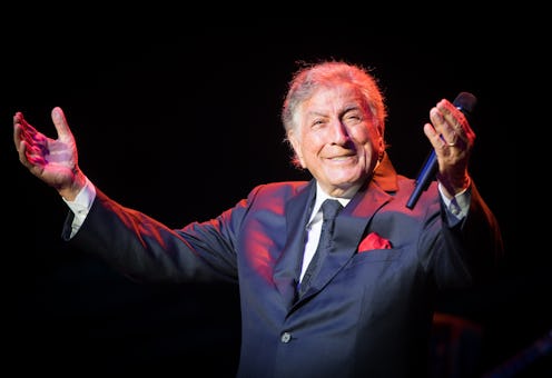 LONDON, ENGLAND - JUNE 27: Tony Bennett performs at Royal Albert Hall on June 27, 2017 in London, E...