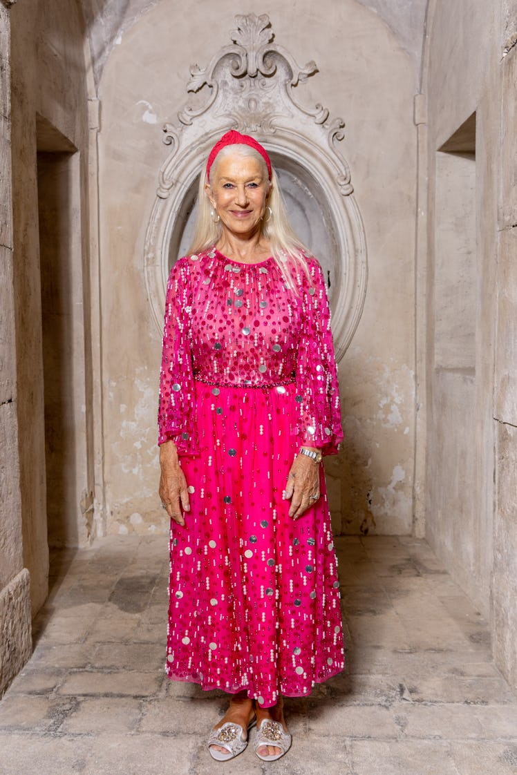 Helen Mirren attends the Ora! Film Festival as a member of the cast of the tv series 1923 available ...