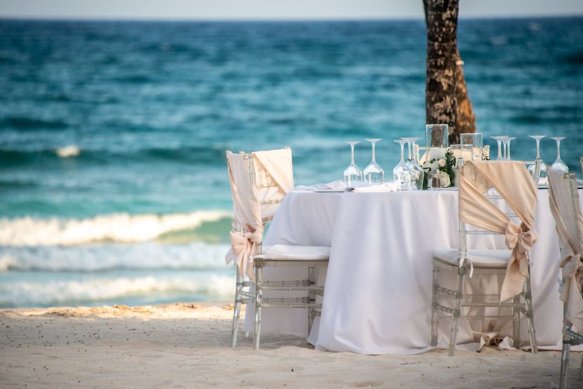 A small beach wedding speaks to a Cancer's soul.