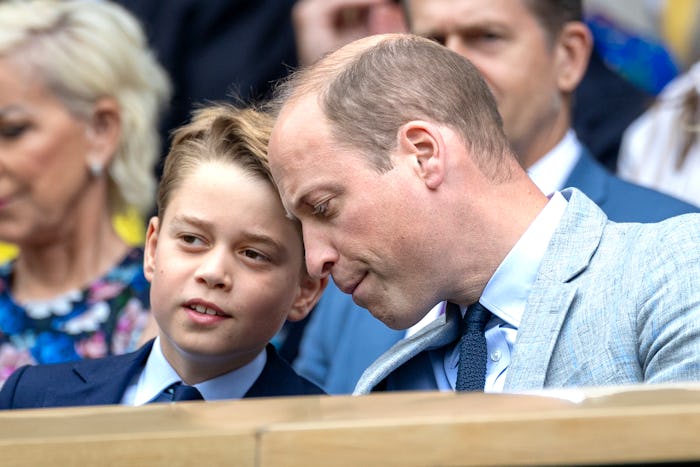 Prince George looks a lot like Prince William.