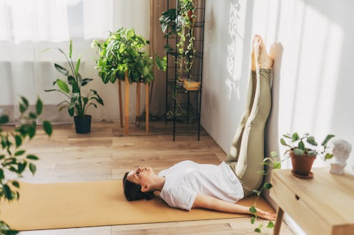 Trainers share the best stress-relieving yoga poses.