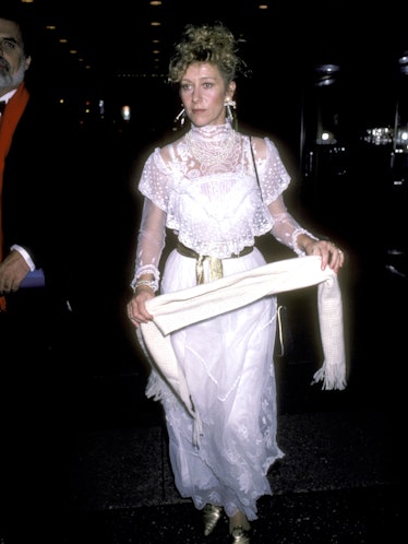 Helen Mirren during "White Nights" New York Premiere at Coronet Theatre in New York City, New York.