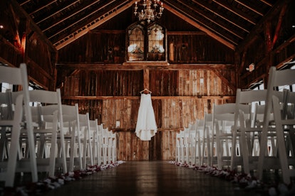 Pisces would love a barn wedding.