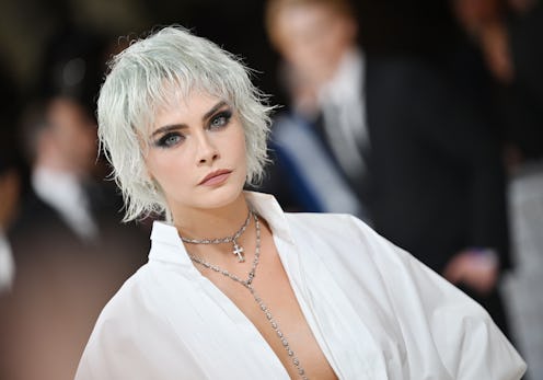 Cara Delevingne at the 2023 Met Gala: Karl Lagerfeld: A Line of Beauty held at the Metropolitan Muse...