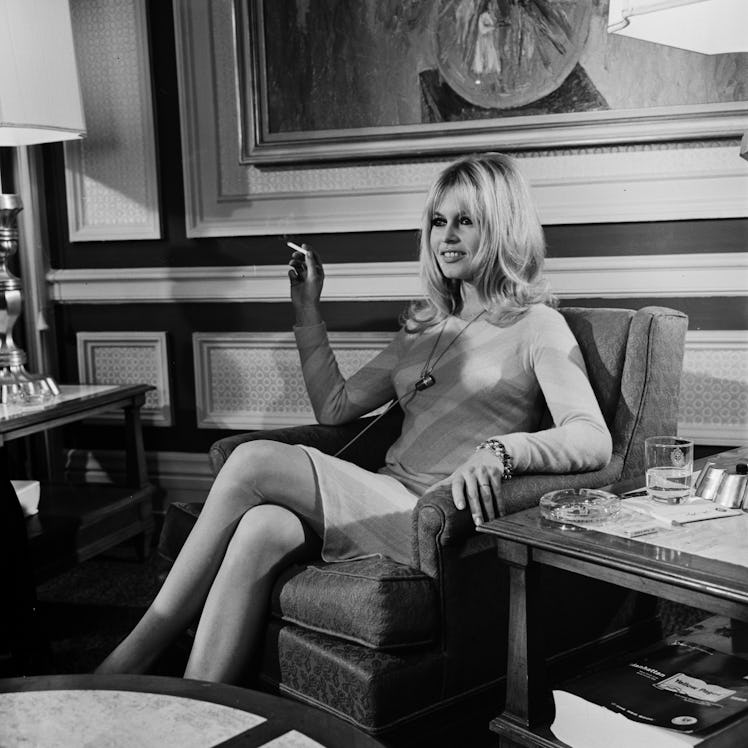 Unspecified - 1965: Bridgette Bardot being interviewed.
