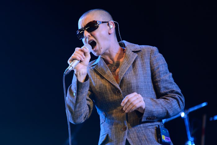 NEWPORT, ISLE OF WIGHT - SEPTEMBER 06:  Sinéad O'Connor performs at Day 2 of Bestival at Robin Hill ...