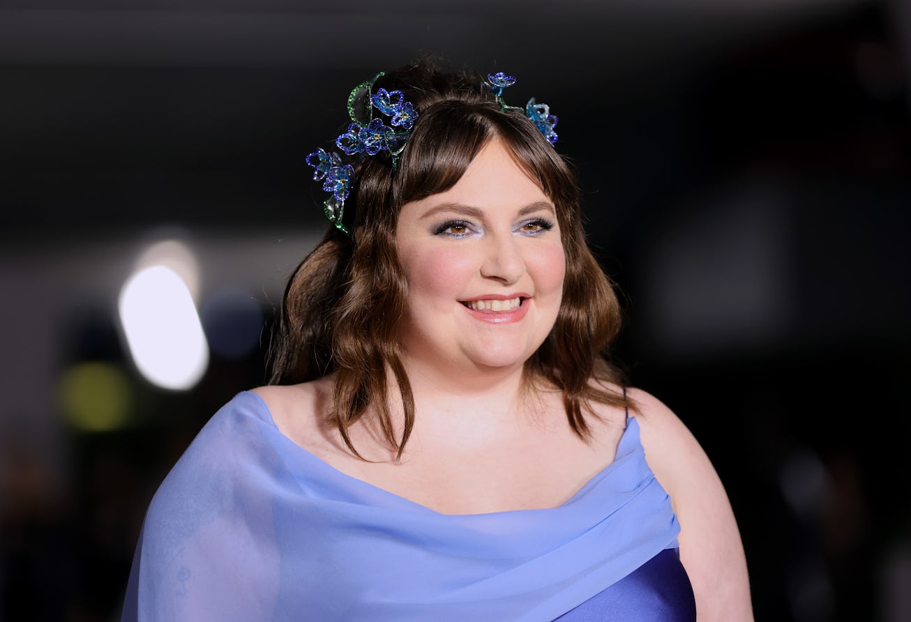 LOS ANGELES, CALIFORNIA - OCTOBER 15: Lena Dunham attends the 2nd Annual Academy Museum Gala at Acad...