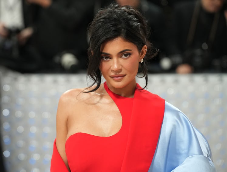 Kylie Jenner attends The 2023 Met Gala Celebrating "Karl Lagerfeld: A Line Of Beauty" at The Metropo...