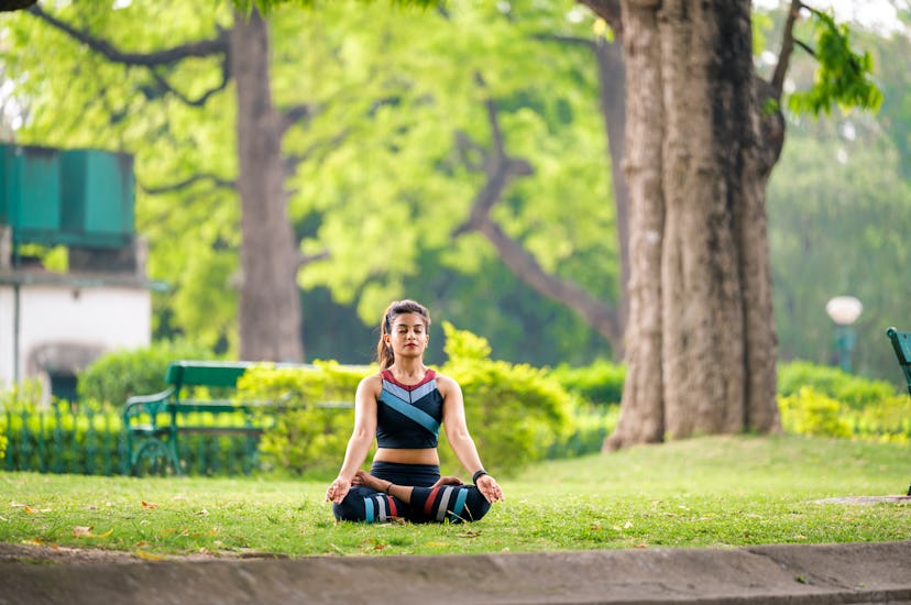 Lotus pose is good for your root chakra.