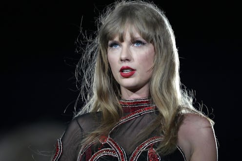 SANTA CLARA, CALIFORNIA - JULY 28: EDITORIAL USE ONLY Taylor Swift performs onstage during Taylor Sw...