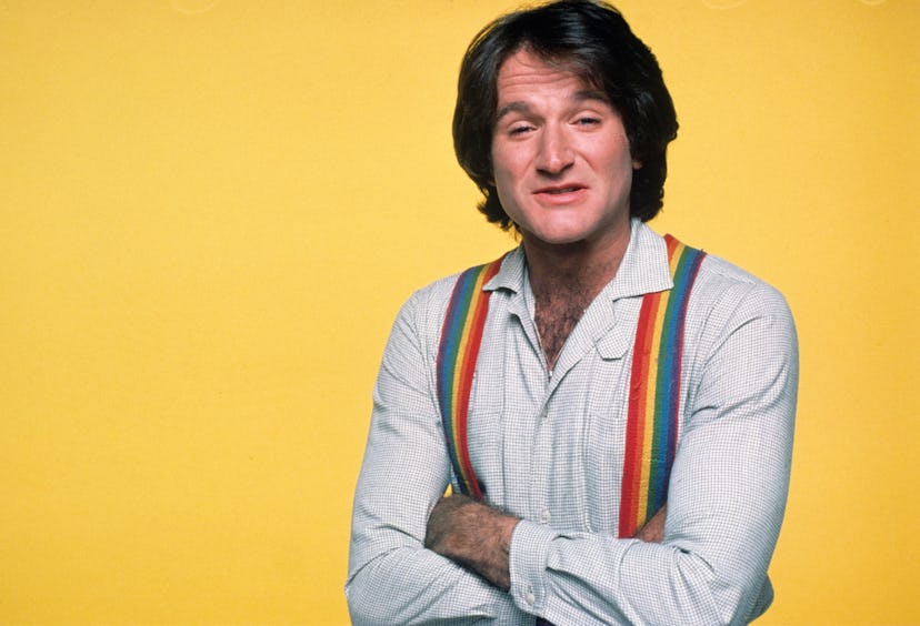 UNITED STATES - JUNE 09:  MORK & MINDY "Gallery" - 1978 Robin Williams  (Photo by ABC Photo Archives...