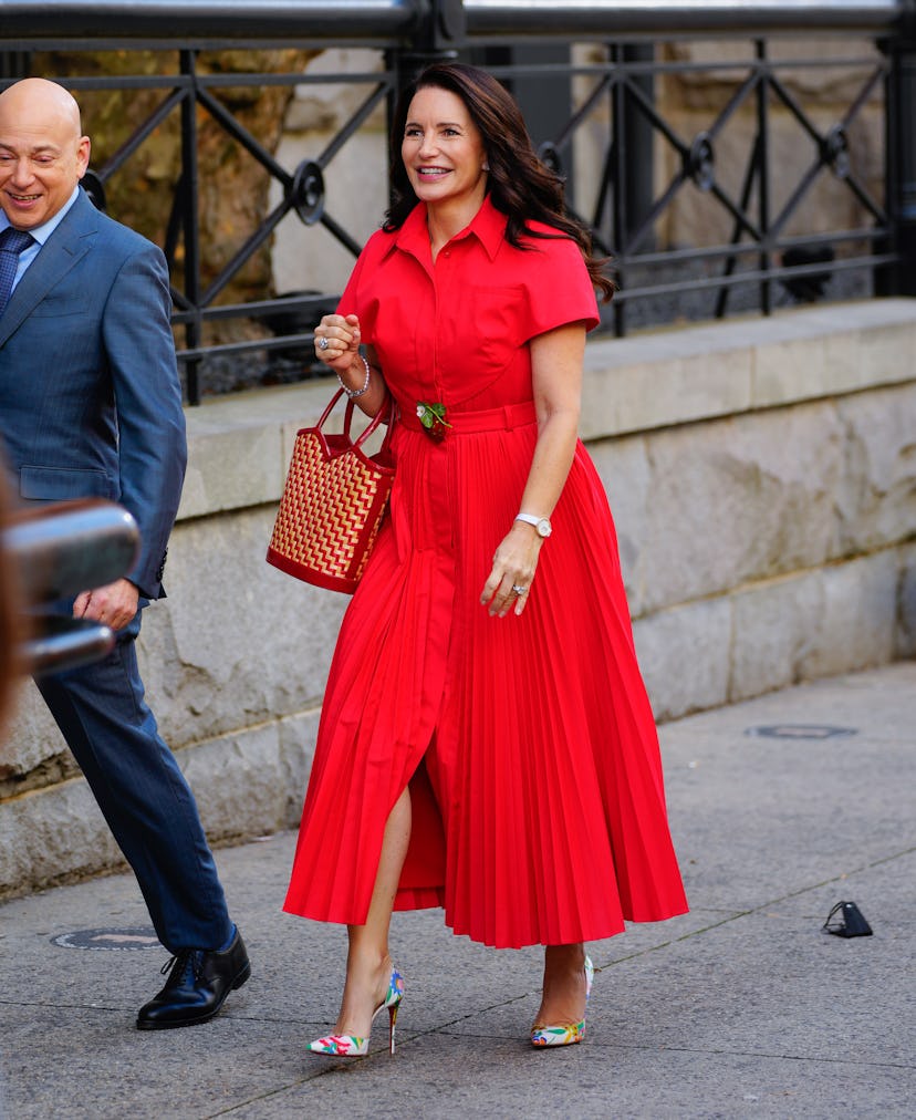 Kristin Davis as Charlotte York on “And Just Like That” Season 2.