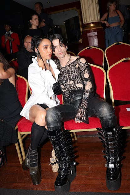 FKA Twigs and Boyfriend Jordan Hemingway Matched In Black Platforms