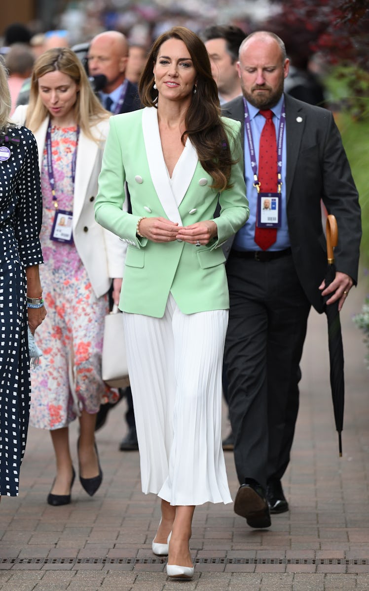 Catherine, Princess of Wales attends day two of the Wimbledon Tennis Champion