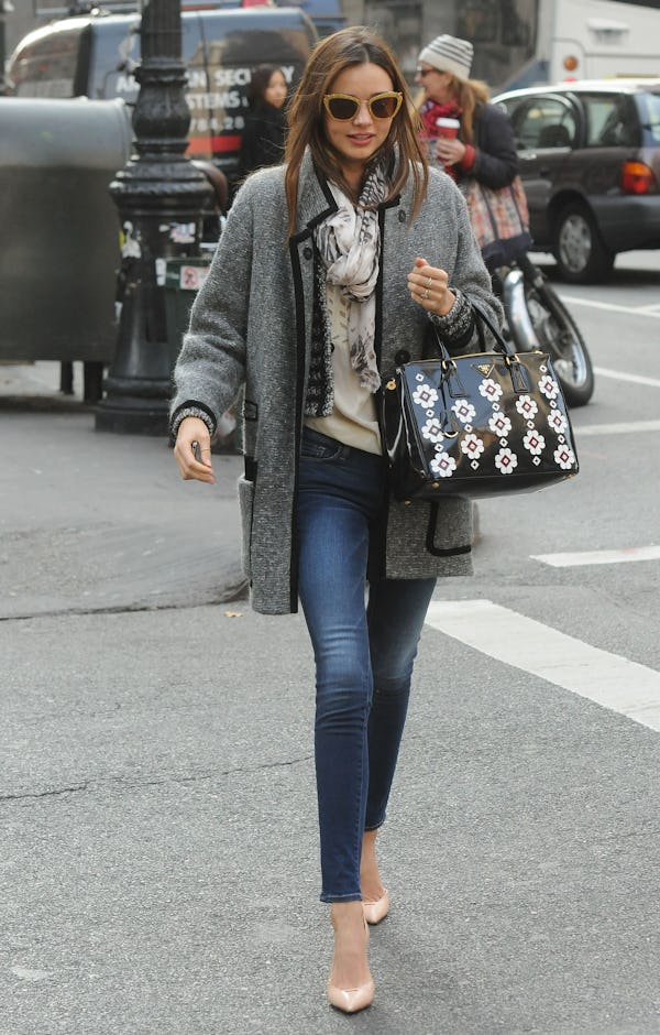 NEW YORK, NY - NOVEMBER 30: Miranda Kerr is seen on November 30, 2012 in New York City.  (Photo by M...