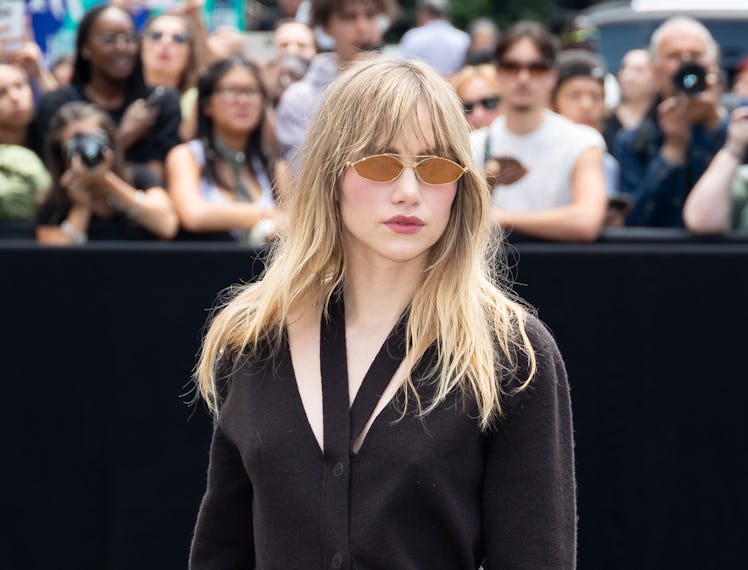 PARIS, FRANCE - JULY 06: Suki Waterhouse attends the Fendi Haute Couture Fall/Winter 2023/2024 show ...