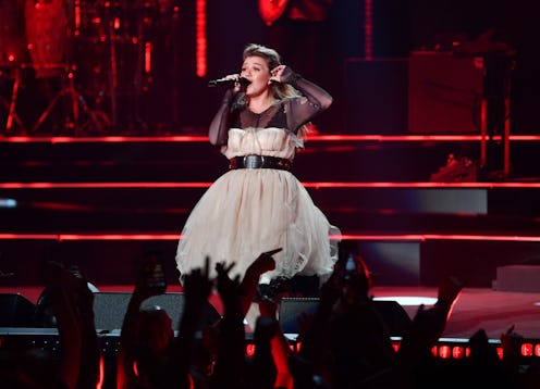 LAS VEGAS, NEVADA - JULY 28: Kelly Clarkson performs during her show chemistry...An Intimate Night w...