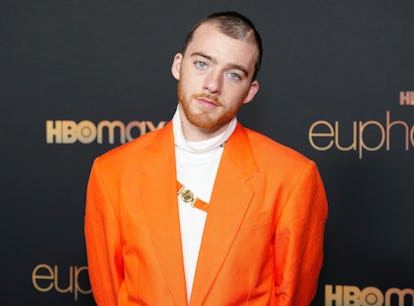 LOS ANGELES, CALIFORNIA - JANUARY 05: Angus Cloud attends HBO's "Euphoria" Season 2 Photo Call at Go...