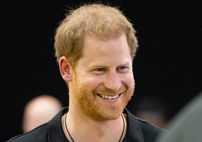 THE HAGUE, NETHERLANDS - APRIL 19: Prince Harry, Duke of Sussex at the swimming competition during ...