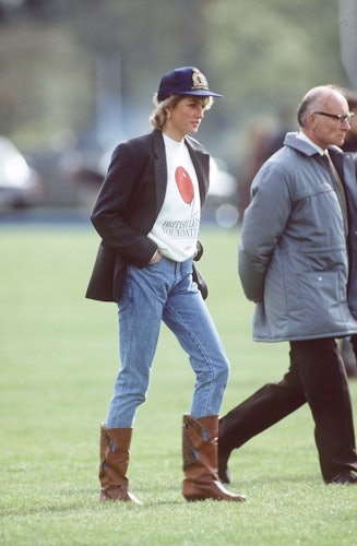cowboy boots outfits Princess Diana