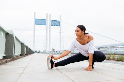 The best hip abductor stretches to do, according to trainers.