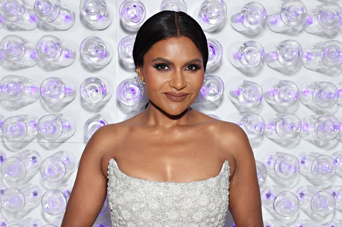 NEW YORK, NEW YORK - MAY 01: Mindy Kaling attends The 2023 Met Gala Celebrating "Karl Lagerfeld: A ...
