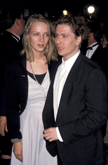 Uma Thurman and Gary Oldman during "State of Grace" New York City Premiere - September 9, 1990 at Lo...