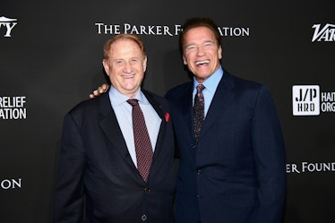 HOLLYWOOD, CA - JANUARY 06:  Mike Medavoy (L) and Arnold Schwarzenegger attend the 7th Annual Sean P...